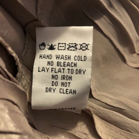 Vintage R & M Richards Champagne Formal Evening wear - Picture 16 of 16